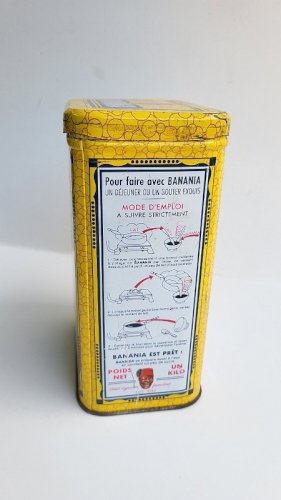 BOITE PUBLICITAIRE BANANIA ANCIENNE N° 1
