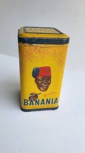 BOITE PUBLICITAIRE BANANIA ANCIENNE N° 2