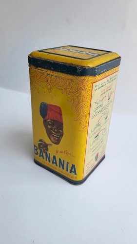BOITE PUBLICITAIRE BANANIA ANCIENNE N° 2