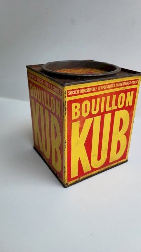 BOITE PUBLICITAIRE BOUILLON KUB ANCIENNE N°1