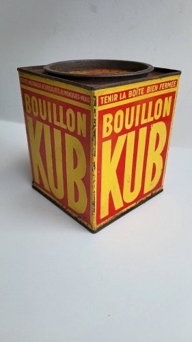BOITE PUBLICITAIRE BOUILLON KUB ANCIENNE N°1