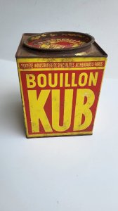BOITE PUBLICITAIRE BOUILLON KUB ANCIENNE N°2