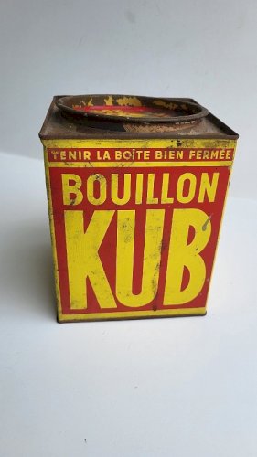 BOITE PUBLICITAIRE BOUILLON KUB ANCIENNE N°2