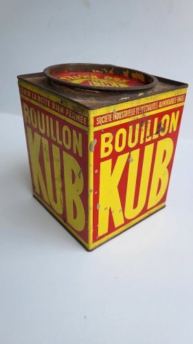 BOITE PUBLICITAIRE BOUILLON KUB ANCIENNE N°2