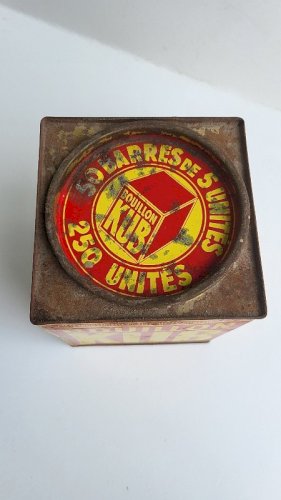 BOITE PUBLICITAIRE BOUILLON KUB ANCIENNE N°2