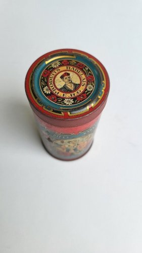 BOITE PUBLICITAIRE EPICES RABELAIS ANCIENNE