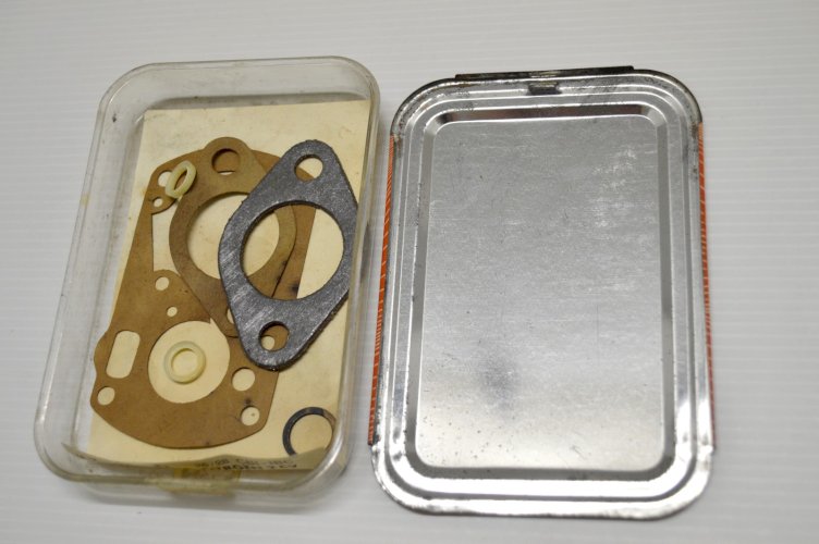 -BOITE SOLEX VIT KIT QUICK TUNE UP KIT Couvercle métal  PUBLICITE  CITROEN 2 CV