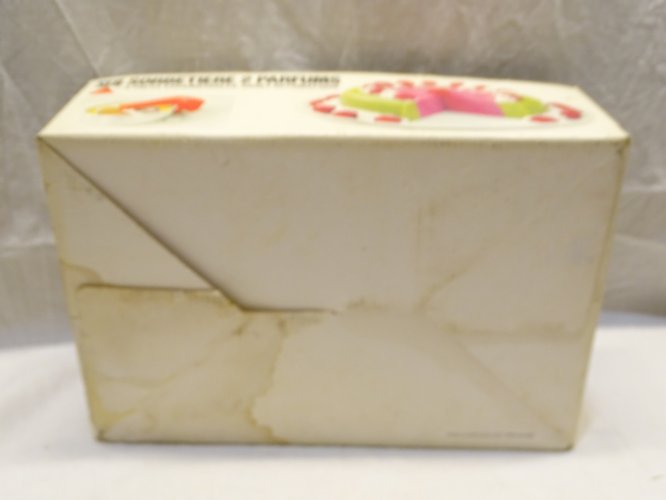-BOITE SORBETIERE 2 PARFUMS SEB 324 ANNEES 70 DECO VINTAGE CUISINE COLLECTION  D