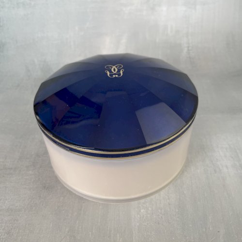 Boite vintage poudre parfumée pour le corps Shalimar Guerlain VIDE pour déco