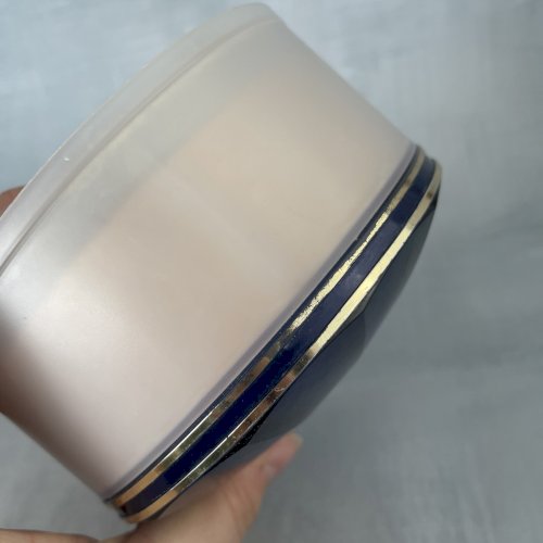 Boite vintage poudre parfumée pour le corps Shalimar Guerlain VIDE pour déco