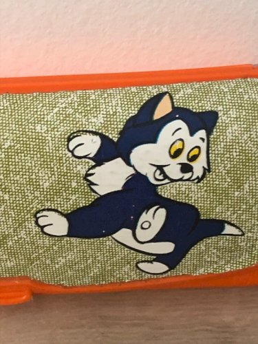 Boîtier de lunettes Disney vintage pour enfants
