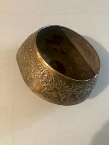 Tibetan Singing Bowl Bronze Metal 19th Century To Be Identified Ancient Music