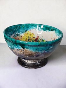 Stoneware bowl from Morvan
