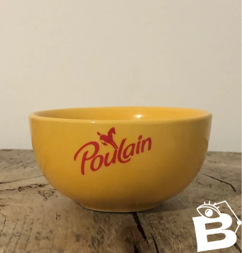 Bol publicitaire Poulain jaune LBP Magnet