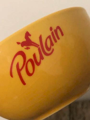 Bol publicitaire Poulain jaune LBP Magnet