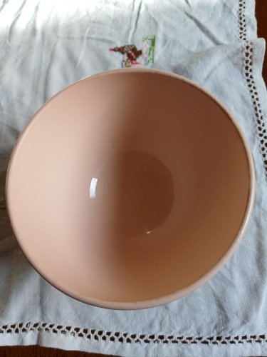 Bol rosé pâle Sarreguemines dimension moyenne 