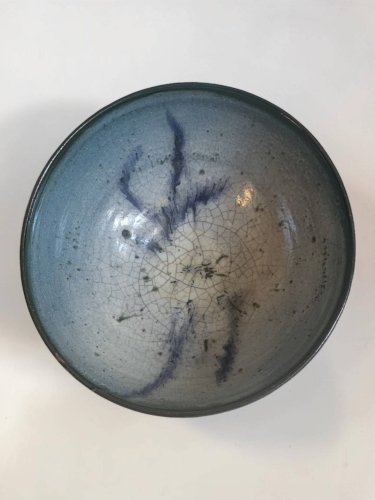 Bol sur talon en grès Nathalie Pierlot / Ratilly / Puisaye