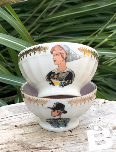 Bols en porcelaine de Chauvigny
