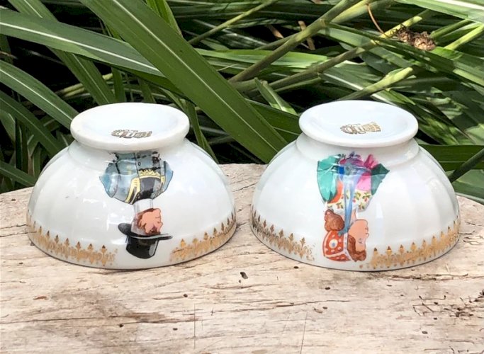 Bols en porcelaine de Chauvigny