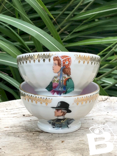 Bols en porcelaine de Chauvigny