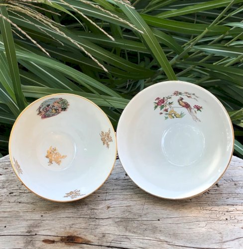 Bols vintage en porcelaine