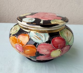 Ceramic candy box Vallauris