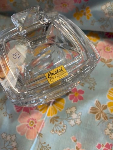Bonbonnière cristal