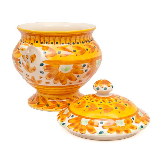 Bonbonnière en faïence de Quimper