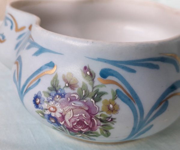 Bonbonnière porcelaine Limoges 