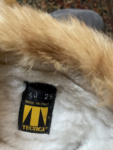 Boots après-ski Tecnica vintage années 80