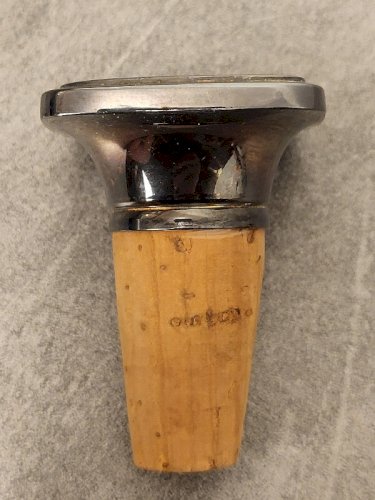BOUCHON DE BOUTEILLE EN ARGENT