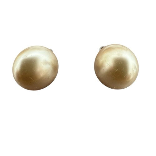Boucle d’oreille stock neuf grosse perles sur Argent  pendantes Vintage ancien