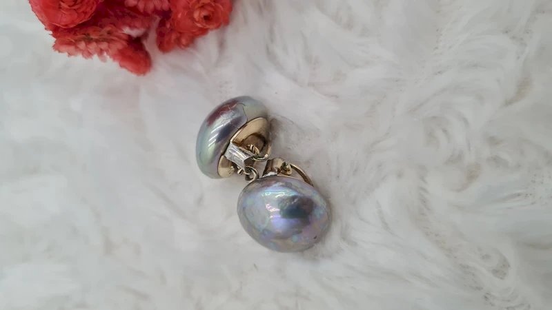 boucles d oreilles - clips - Christian Dior - années 80- vintage