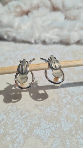 Boucles d oreilles  - clips fausses perles