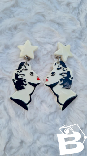 Boucles d oreilles - clips - Madonna - vintage 1986- collection Madonna