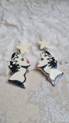 Boucles d oreilles - clips - Madonna - vintage 1986- collection Madonna