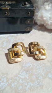Boucles d oreilles - clips - vintage