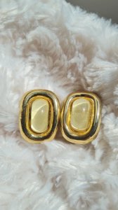 Earrings - clips - vintage