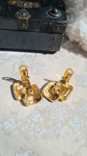 Boucles d oreilles - clips - vintage