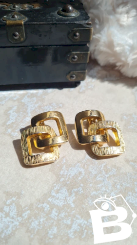 Boucles d oreilles - clips - vintage