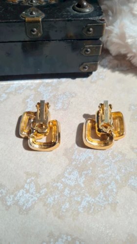 Boucles d oreilles - clips - vintage