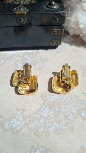 Boucles d oreilles - clips - vintage