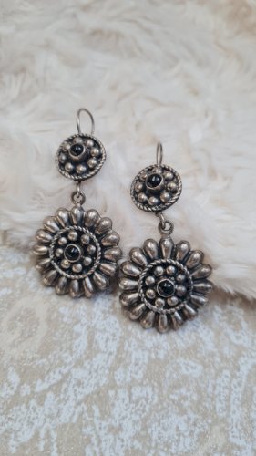 Boucles d oreilles en argent 925 Bohême ancienne ou vintage