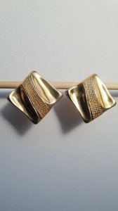 Lancôme earrings - Vintage Lancôme clips