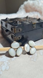 Simone D'Avray Paris earrings - clips - vintage