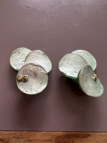 Boucles d’oreille vintage Monique Vedié Talosel Élève De Line Vautrin Couture