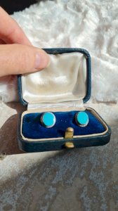 Boucles doreilles ancienne en argent
