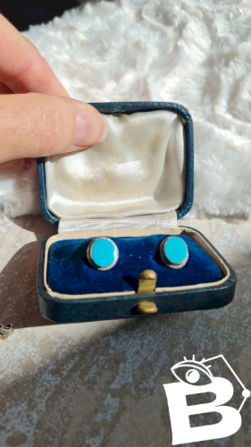 Boucles doreilles ancienne en argent