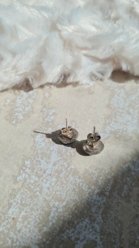 Boucles doreilles ancienne en argent