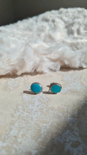 Boucles doreilles ancienne en argent